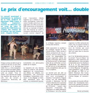 Journal de Sion 2011